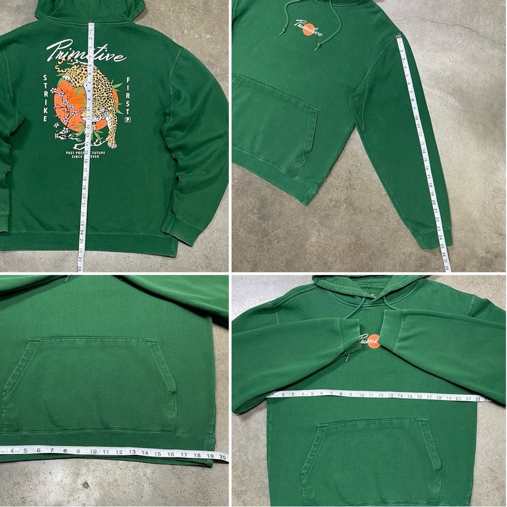 Primitive Skateboarding Ginza Pullover Hoodie Sweatshirt - Picture 6 of 7